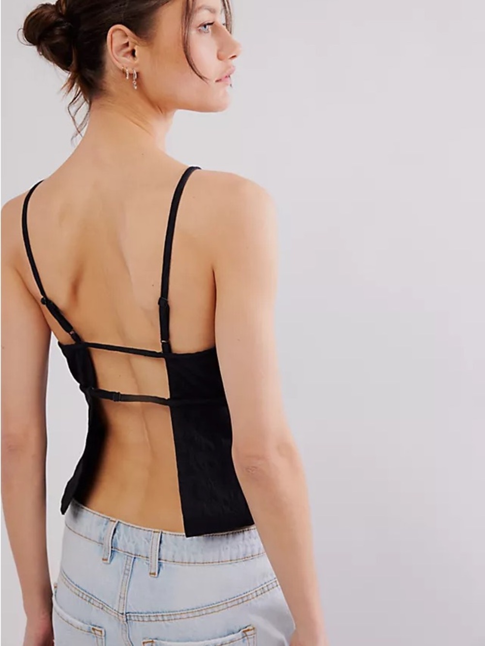 🖤NWT Free People James Linen Top